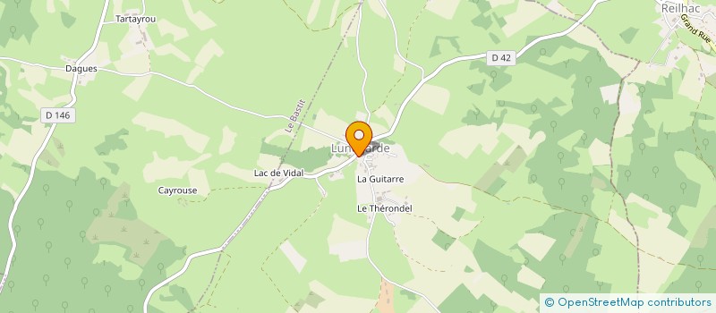 localisation de l'entreprise EURO FRUITS à COEUR DE CAUSSE