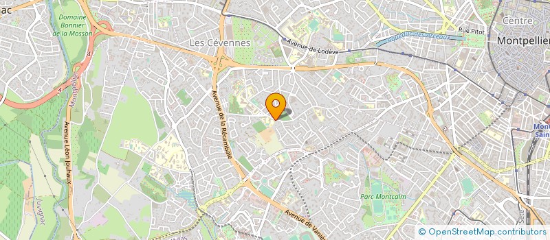 localisation de l'entreprise EURO FRUITS DISCOUNT à MONTPELLIER