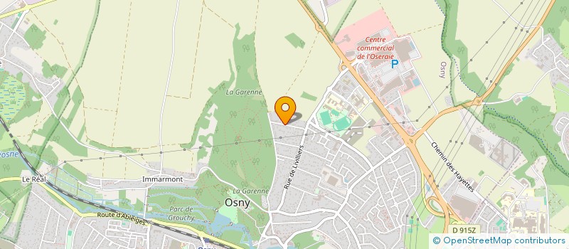 localisation de l'entreprise EURO GENIE à OSNY