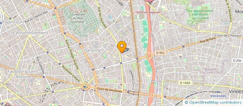 localisation de l'entreprise EURO GESTION  PARIS