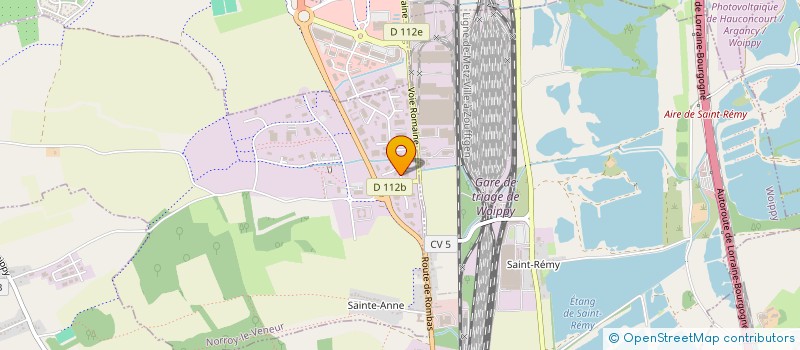 localisation de l'entreprise EURO GID SAS  NORROY-LE-VENEUR