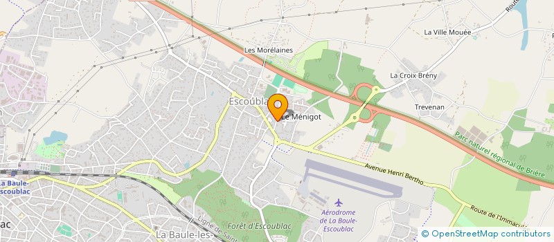 localisation de l'entreprise EURO GLOBAL à LA BAULE-ESCOUBLAC