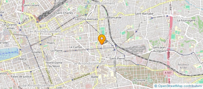localisation de l'entreprise EURO-GLOBE à MARSEILLE
