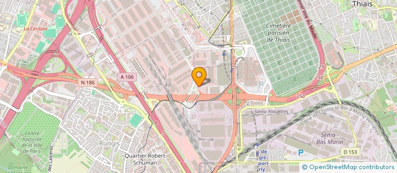 localisation de l'entreprise EURO GOLFE IMPORT EXPORT SARL  CHEVILLY-LARUE