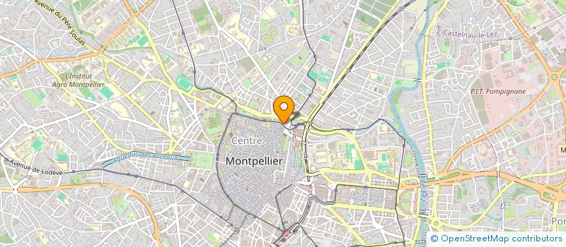 localisation de l'entreprise EURO GRECE FRANCE à MONTPELLIER