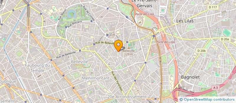 localisation de l'entreprise EURO GRELE  PARIS