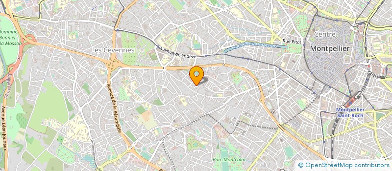 localisation de l'entreprise EURO-GROUP à MONTPELLIER