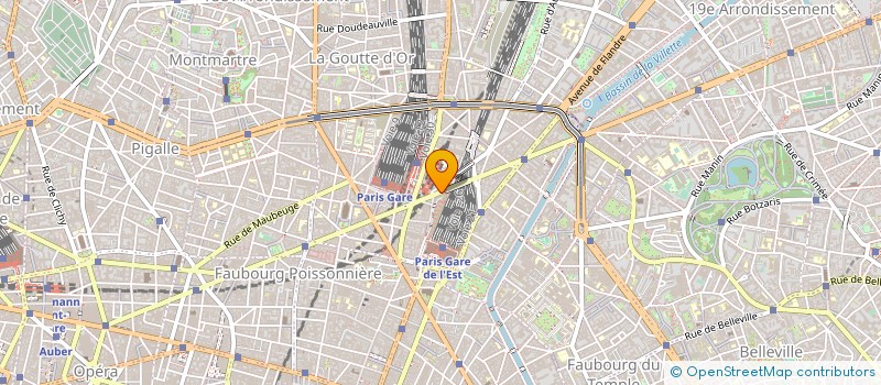 localisation de l'entreprise EURO GROUPE NEGOCE à PARIS 10