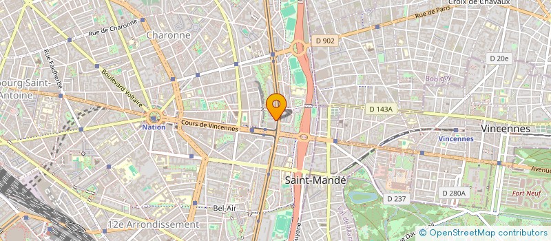 localisation de l'entreprise EURO HALLAL  PARIS