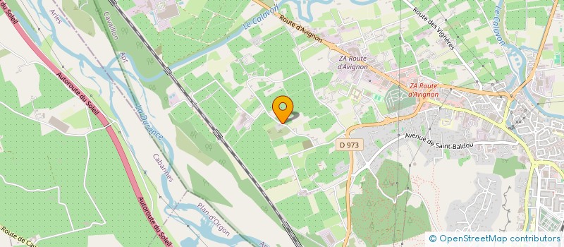 localisation de l'entreprise EURO INCENDIE SECURITE à CAVAILLON