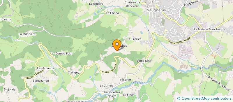 localisation de l'entreprise EURO INDOOR PARK FORAIN à VAUGNERAY