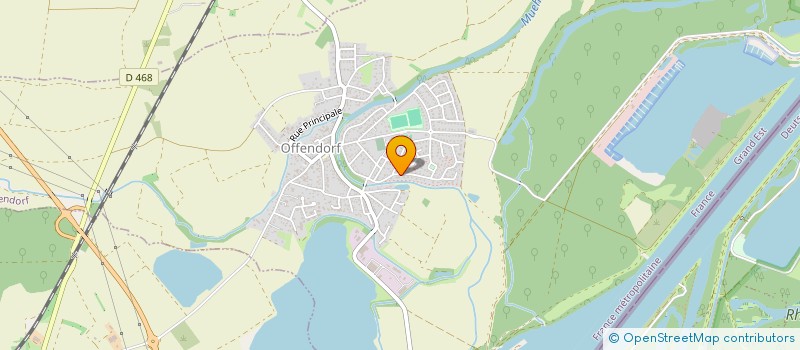 localisation de l'entreprise EURO-INNOVE  OFFENDORF