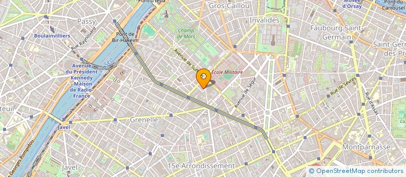 localisation de l'entreprise EURO INSTIT INTERDISCIPLINARY RESERCH  PARIS