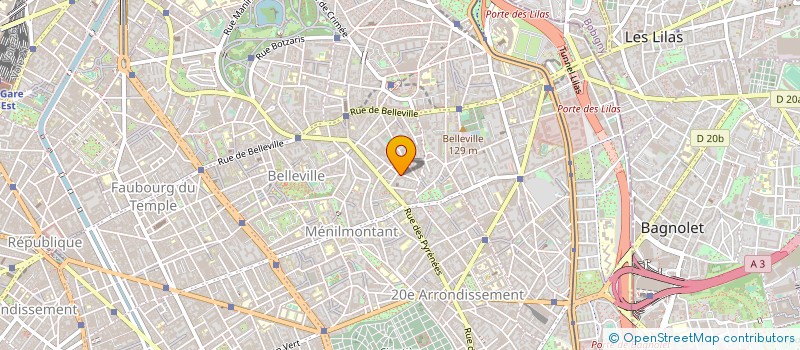 localisation de l'entreprise EURO INTERNATIONAL  PARIS