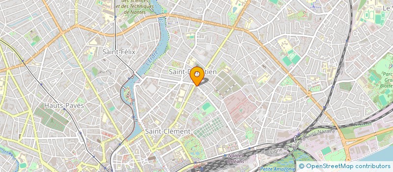 localisation de l'entreprise EURO-INVEST à NANTES