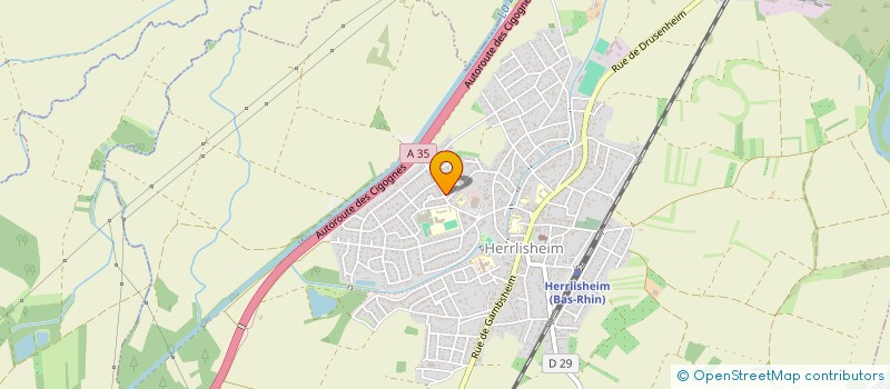 localisation de l'entreprise EURO IRISA  HERRLISHEIM