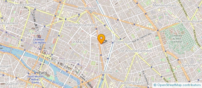 localisation de l'entreprise EURO JAPAN CROSSING  PARIS