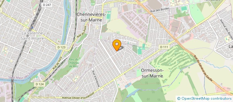 localisation de l'entreprise EURO JAPON CONSEIL EN INVESTISSEMENTS à ORMESSON-SUR-MARNE