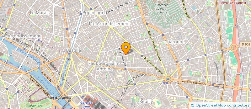 localisation de l'entreprise EURO JOUCHE  PARIS