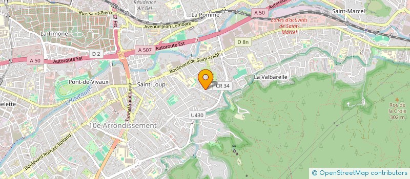 localisation de l'entreprise EURO JUICE à MARSEILLE