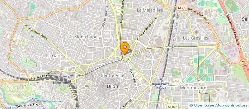 localisation de l'entreprise EURO KEBAB à DIJON