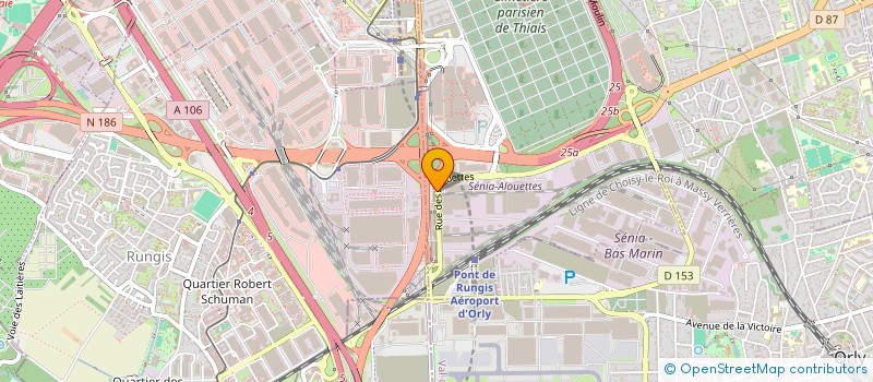 localisation de l'entreprise EURO-KIT  THIAIS