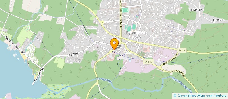 localisation de l'entreprise EURO LAND  MIMIZAN