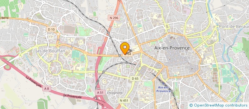 localisation de l'entreprise EURO-LEASING à AIX-EN-PROVENCE