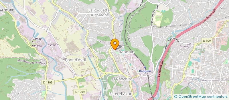 localisation de l'entreprise EURO LINE IMPORT à CANNES