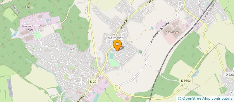 localisation de l'entreprise EURO LOCKS SA à FOLSCHVILLER