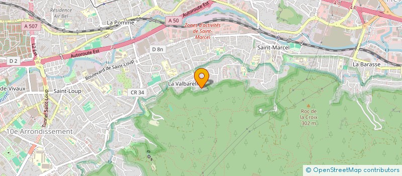 localisation de l'entreprise EURO LOFTS à MARSEILLE