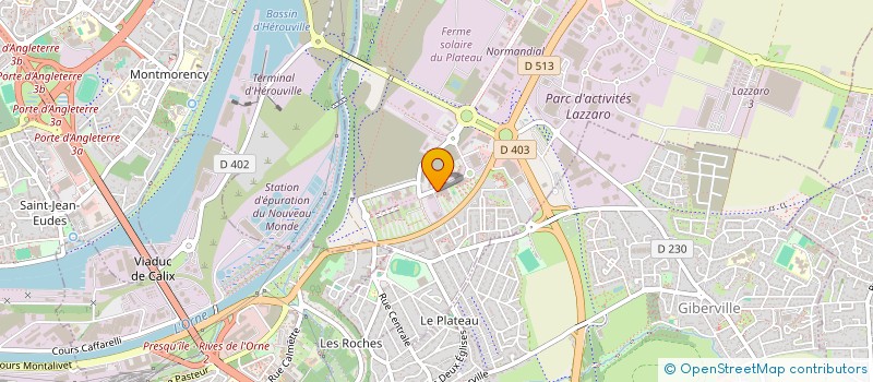 localisation de l'entreprise EURO-LOG  COLOMBELLES