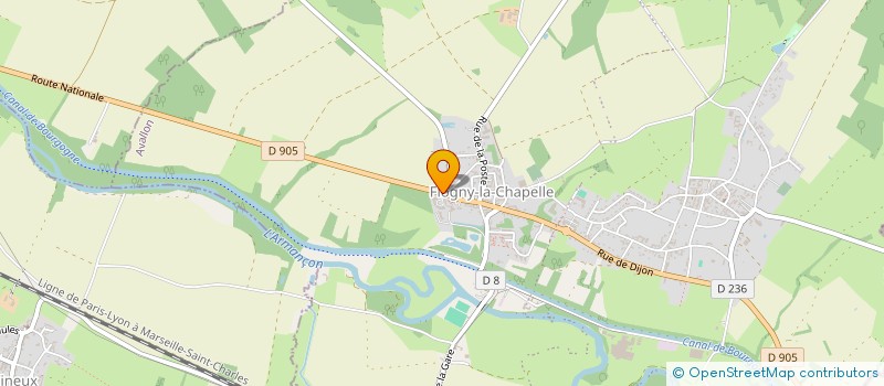localisation de l'entreprise EURO-MAGREBH à FLOGNY-LA-CHAPELLE