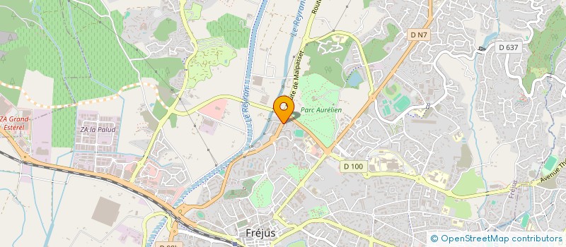 localisation de l'entreprise EURO MAISON LOISIR à FREJUS