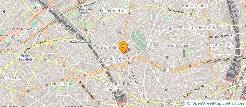 localisation de l'entreprise EURO MAP  PARIS