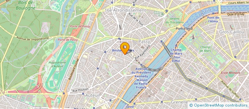 localisation de l'entreprise EURO MARKETING SERVICE à PARIS