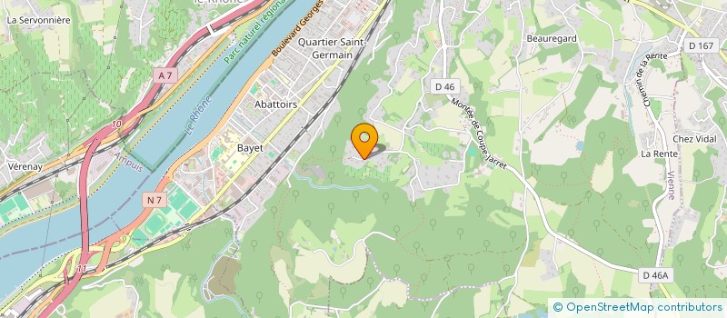 localisation de l'entreprise EURO MAT EXPORT à VIENNE