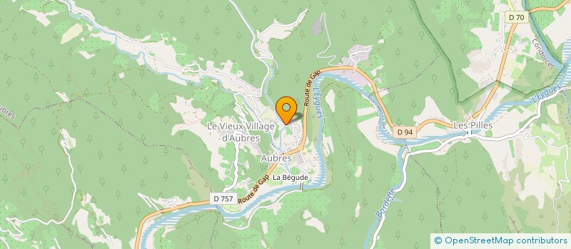 localisation de l'entreprise EURO MED CONSEIL FORMATION  ROCHEBRUNE