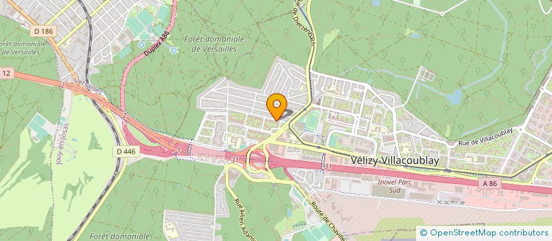 localisation de l'entreprise EURO MEDIAL DISTRIBUTION à VELIZY-VILLACOUBLAY