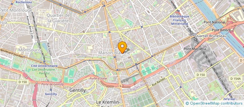localisation de l'entreprise EURO MEDICAL CENTER à PARIS
