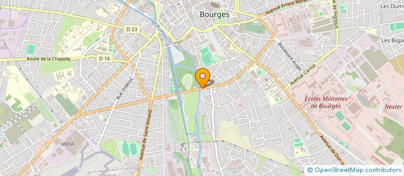 localisation de l'entreprise EURO MICRO SERVICES à BOURGES