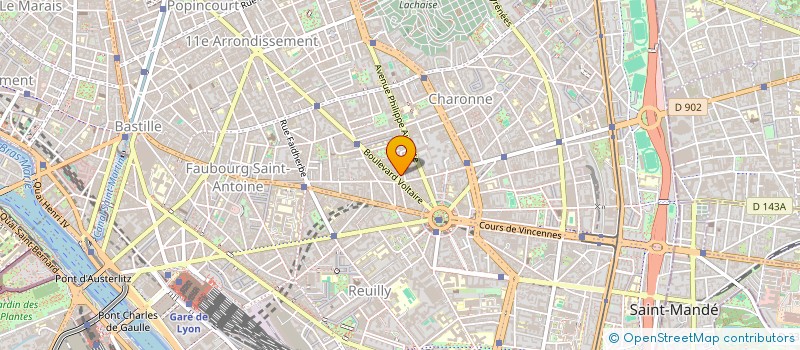 localisation de l'entreprise EURO MODE  PARIS