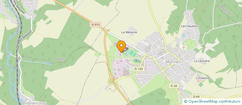 localisation de l'entreprise EURO MONETIQUE FRANCE INDUSTRIES à MARINES
