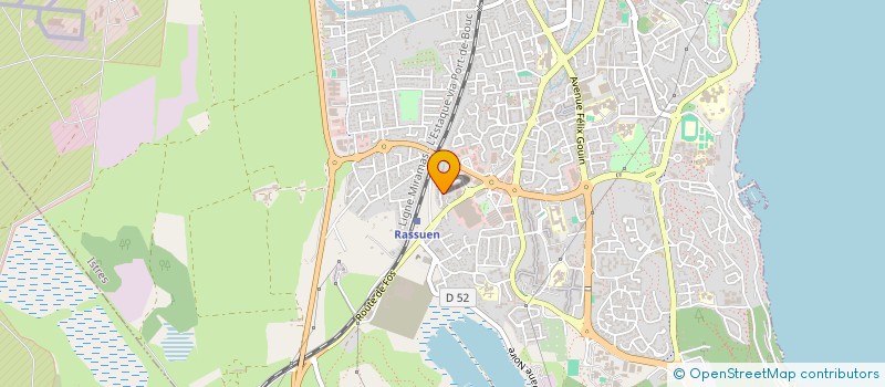 localisation de l'entreprise EURO MONTAGE SYSTEME INFORMATIQUE  ISTRES