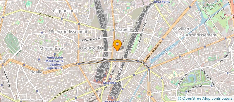 localisation de l'entreprise EURO-MOTEUR  PARIS