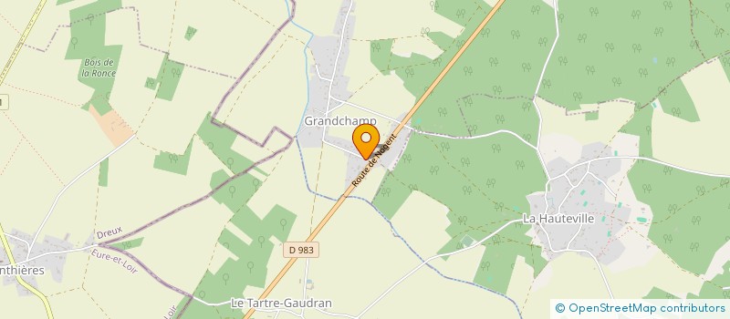 localisation de l'entreprise EURO MOTOS SHOP  GRANDCHAMP