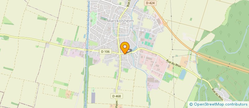 localisation de l'entreprise EURO MULTISERVICES TRANSPORTS à MARCKOLSHEIM