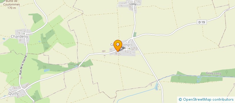 localisation de l'entreprise EURO NEGOCE à GRIVY-LOISY
