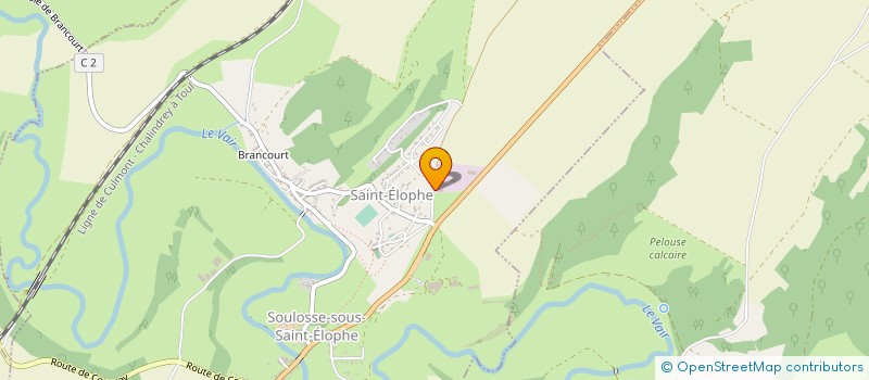 localisation de l'entreprise EURO NEGOCE SERVICE à SOULOSSE-SOUS-SAINT-ELOPHE
