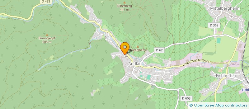 localisation de l'entreprise EURO NEGOCE & SERVICES  ANDLAU